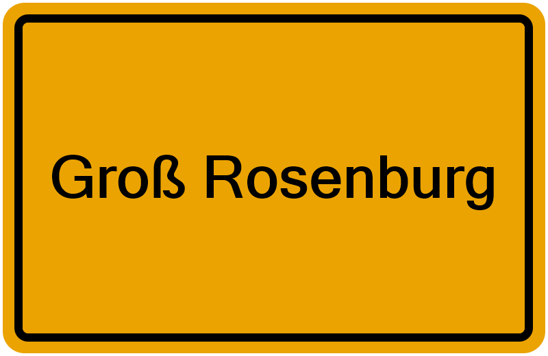 Handelsregisterauszug Groß Rosenburg